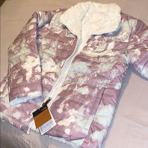 The North Face Girls Reversible Swirl Jacket